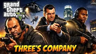 Gta5 three's company mission [ Hindi gameplay ] full action mission
