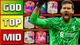 *FINAL* RANKING THE BEST GOALKEEPERS IN EAFC 25! ⭐ FC 25 Ultimate Team Tier List
