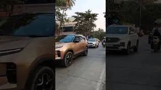 2023 Tata Safari vs Old MG Hector 😱😱 road presence