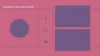 Free  End screen template [non copyright]