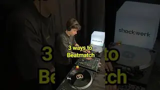3 ways to beatmatch with vinyl #vinyl #dj