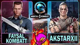 MK1 Faysal Kombatt (T-1000) VS AkstarXII (REIKO)🥊Mortal Kombat 1🥊4K 60ᶠᵖˢ