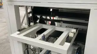 Paternoster oven with loading & unloading table
