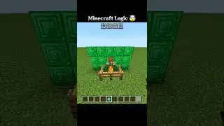 Minecraft Logic Be Like 🤯