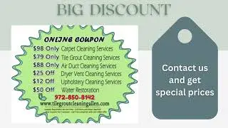Tile Grout Cleaning Allen TX / 972-850-8142
