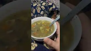 Vegetable soup recipe with arrowroot powder.#shorts #foodrecipe