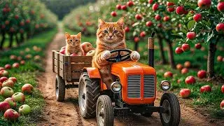 Mother cat in sweet surprise for kitchen in Emotional cat kids stores - Cat stories meow stobre in,,
