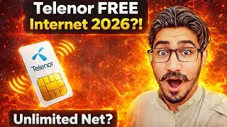 Telenor sim free internet in 2026_telenor sim py free internet chalaoo without balance and VPN.