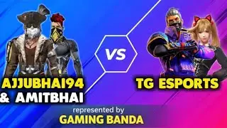 Ajjubhai94 & Amitbhai vs Total Gaming Esports 🔥 Legendary Clash | Garena Free Fire @TotalGaming093 