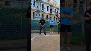 Dead ball strike #littleleaguebaseball #baseballtraining #umpire