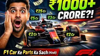 Formula 1 car price in India ? Repair cost.? (HINDI) #f1 #f1hindi