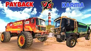 Monster KARMA Vs Legendary PAYBACK - Off The Road Multiplayer | OTR Update