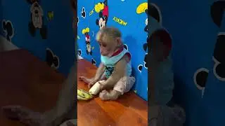 Monkey enjoys watching TV like a little human! 📺🐵 #SmartMonkey #FunnyAnimals