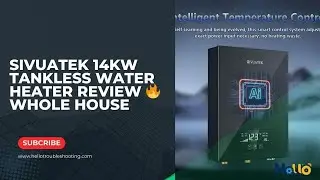 SIVUATEK 14kW Tankless Water Heater Review 🔥 Whole House