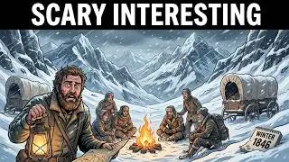 Donner Party | Historical Stories For Sleep | Gentle Rain Sounds + Black Screen