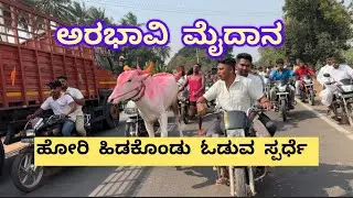 ಅರಭಾವಿ ಮೈದಾನ ☝️||ಹೋರಿ ಹಿಡಕೊಂಡು ಓಡುವ ಸ್ಪರ್ಧೆ ||#Arabhavi#maidana#Karnataka