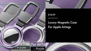 Luxury Magnetic Case For Apple Airtags