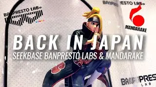 BACK IN JAPAN. Visiting SEEKBASE's Banpresto Labs & Mandarake
