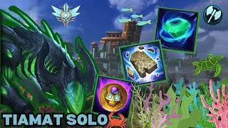 TIAMAT SOLO QUADRA KILL!!! - GRANDMASTERS TIAMAT SOLO SMITE