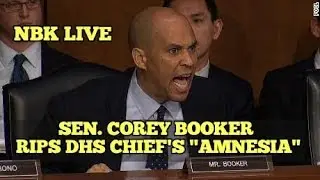 Cory Booker Rips DHS Chief's 