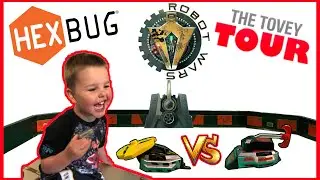 WE UNBOX HEXBUG ROBOT WARS ARENA |  RC FIGHTING  ROBOTS