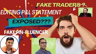 Fake P&L statement |Fake traders?| EXPOSED with Loss in trading #stockmarket