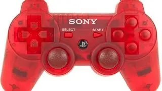Custom Modded PS3 Controller Crystal Red Master Mod for Call of Duty Black Ops 2