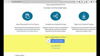 Mike's SEO RoadTrip: Keyword Grouping and Keyword Visualization 30 December 2020