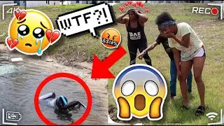 WE THREW MAMADEE VACUUM CLEANER IN THE LAKE! *FUNNY REACTION MUST WATCH*