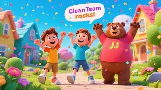 Clean Team &ndash; Tidy Up with JJ! | Popular Nursery Rhyme | Educational Kids Songs
