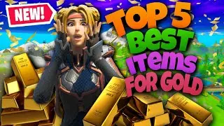 Top 5 BEST Items/Weapons to Buy with GOLD in Fortnite! How To Spend Gold! (Season 5 Chapter 2 Guide)