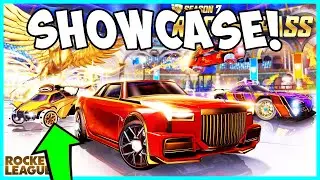 Rocket League Rocket Pass Season 7 Showcase!