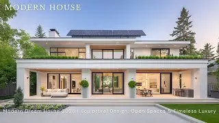 Latest Modern House Tour 2026 | A Sculptural Contemporary Luxury Home Filled with Light