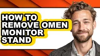 How to Remove Omen Monitor Stand (only Way)