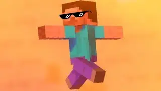Steve Helicopter Helicopter Minecraft Meme over 1 Million Times