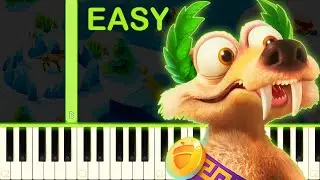 ICE AGE ADVENTURES - EASY Piano Tutorial
