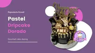 Dripcake dorado