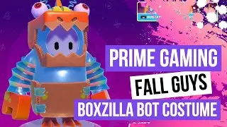 New Boxzilla Bot Fall Guys Amazon Prime Gaming Drop Skin Bundle, Costume Out Now For A Limited Time