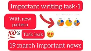 19 march ielts exam prediction || important writing task-1 for 19 march ielts exam prediction ||