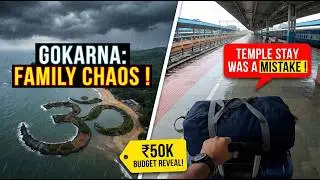 Gokarna Family Trip from Hyderabad: ₹50,000 Budget & Mistakes to Avoid! 🌧️🔱 (Telugu)