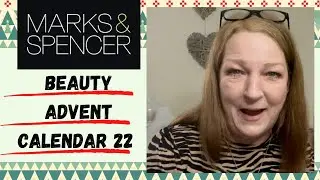 Marks and Spencer Beauty Advent Calendar Unboxing Christmas 22 M&S