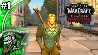 WORLD OF WARCRAFT HARDCORE FR #1 : On Part sur un Paladin !