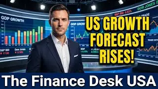 Urgent: US Growth Forecast Boosted by Economists Despite Trade & Inflation Risks | Finance Desk USA