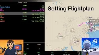 How to Set Flight Plan in Real Flight Simulator | Hindi Tutorial for Beginners (RFS Mobile)