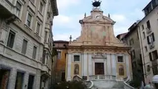 Mondovì Breo: chiesa di S. Pietro e Paolo giorno e notte - videomix