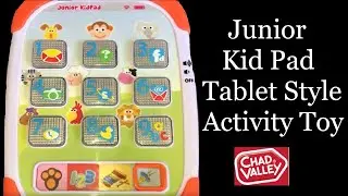 Chad Valley Junior Kidpad Learning Tablet Style Toy With Lights & Sounds