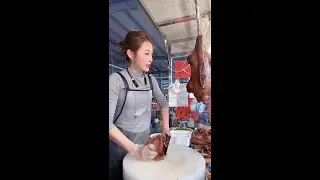 🔴 LIVE: Chinese Girl Roasts Goose | Street Food in Action | POV Cantonese Roast in China