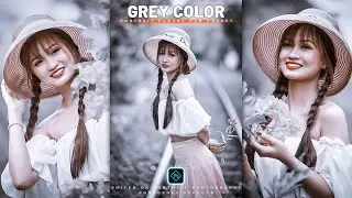 Grey Color Tone | Camera Raw Preset | Color Grading Photoshop Tutorial