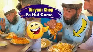 Biryani Shop Pe Hui Game 🤣 Lene Ke Dene Parr Gaye @Balla Zeer Funny Video