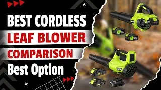 Cordless Leaf Blower Comparison 🍃 2-Battery Models Tested!